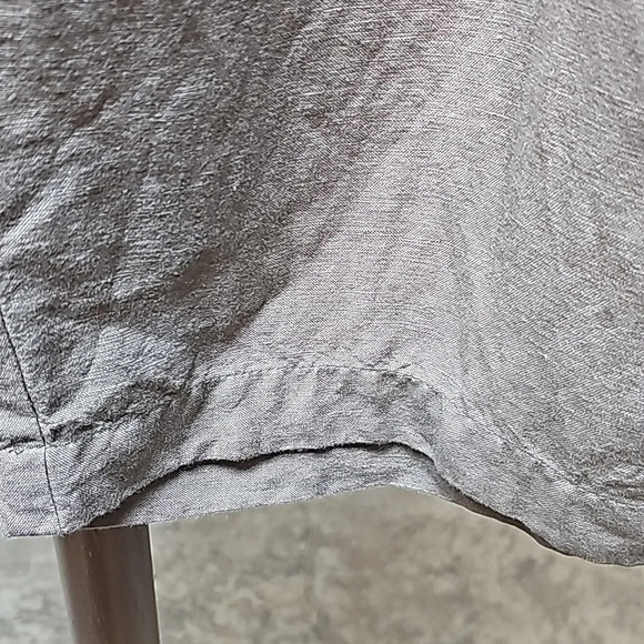 Coldwater Creek Linen Blend Capris, Natural Fit Sz 12 Like New - Picture 4 of 11